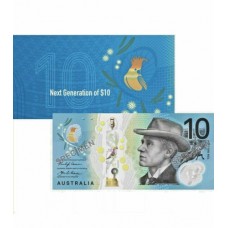 AUSTRALIA 2017 . TEN 10 DOLLAR BANKNOTE . NEXT GENERATION NOTE